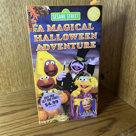 Spooky Fun with Sesame Street: Exploring the Halloween Adventure VHS